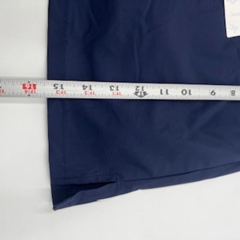ISEEGZ Women Navy Blue Athletic Skort XL Built-in Shorts Pocket Drawstring NEW - Picture 3 of 8